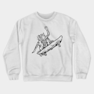 Tiger Skate Crewneck Sweatshirt